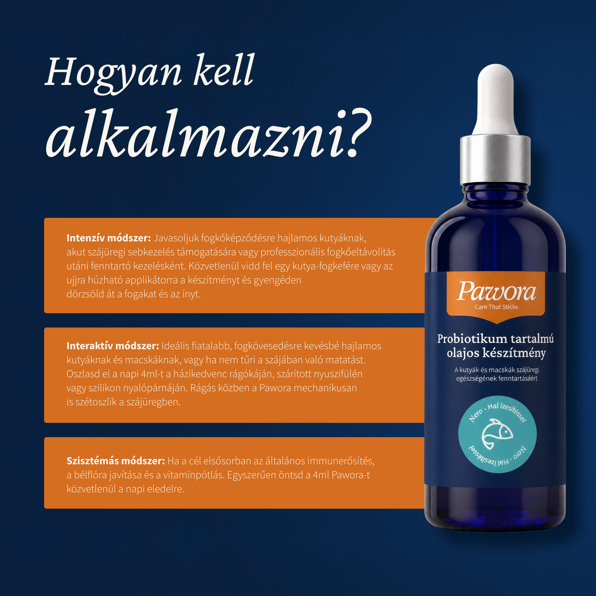 Pawora™ szájüregi ápoló olaj (100 ml)